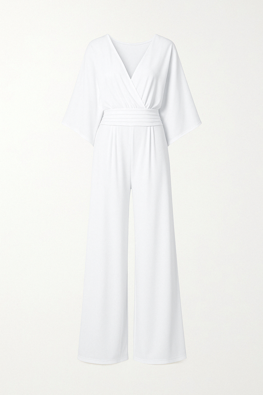 Combinaison Élégante Ample | Coupe Drapée | Chic & Confort Absolu