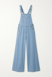 Salopette Large en Jean | Bleu | Style Décontracté & Tendance