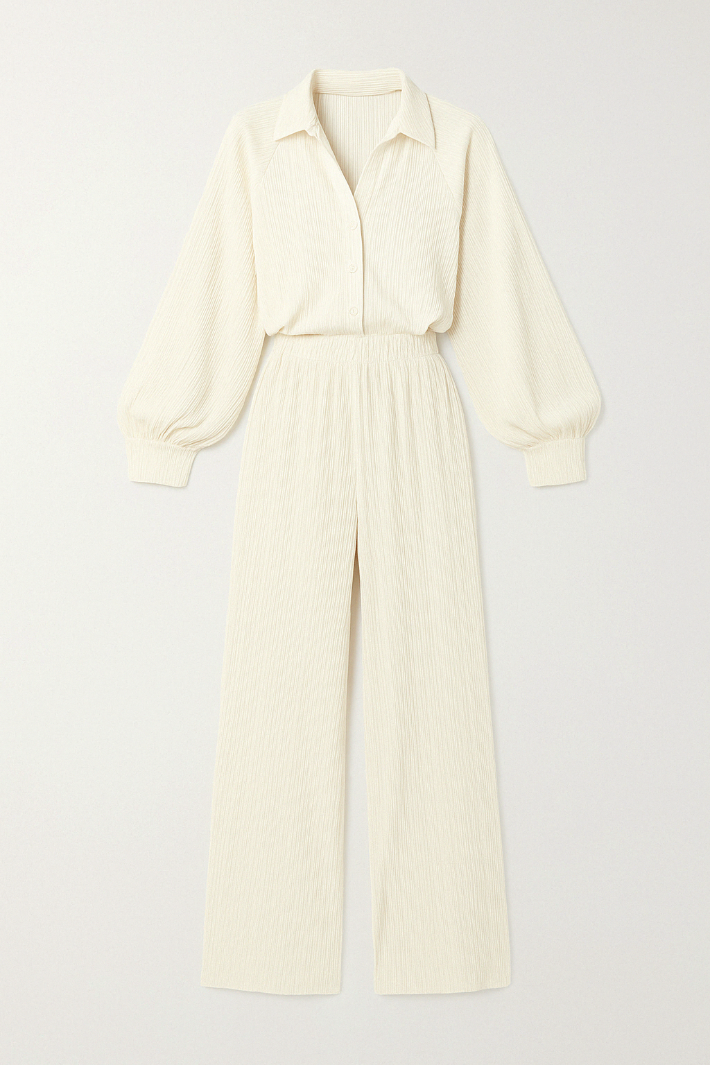 Ensemble Pantalon Plissé | Élégant & Fluide | Parfait pour une Sophistication Chic