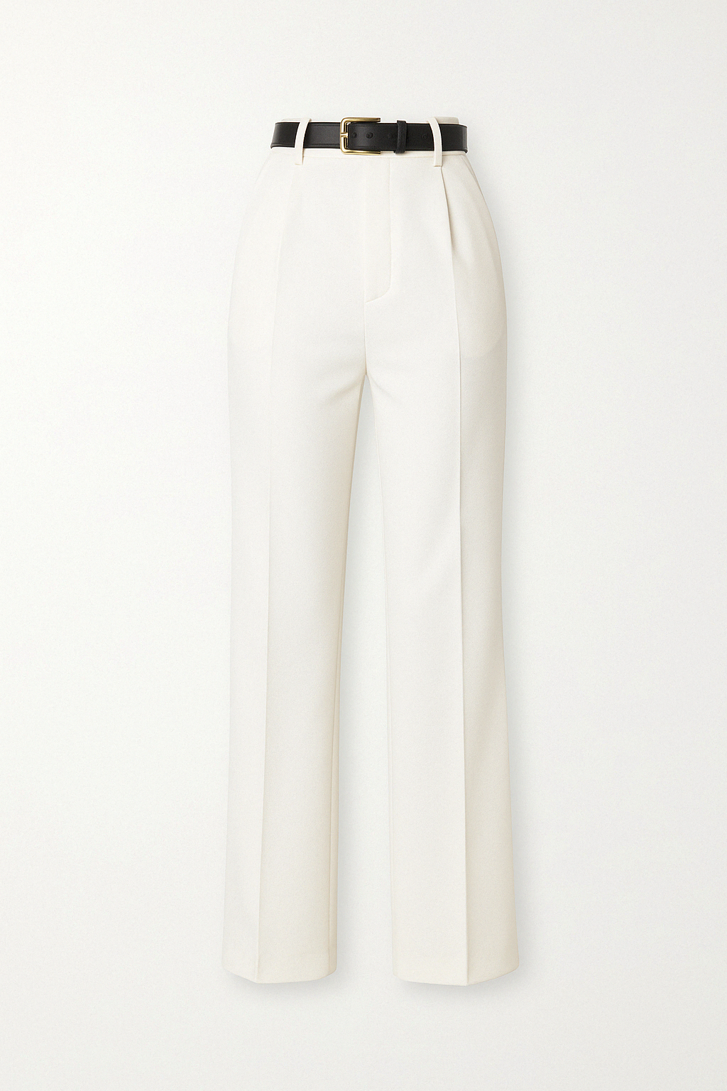 Pantalon Large Taille Haute | Coupe Tailleur Élégante | Minimal Chic