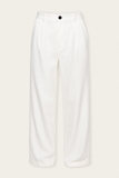 Pantalon Large Taille Haute en Satin | Élégance Décontractée | Parfait pour la Ville ou un Look Chic du Quotidien