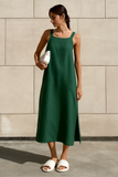 Robe Midi en Lin | Respirante & Élégante