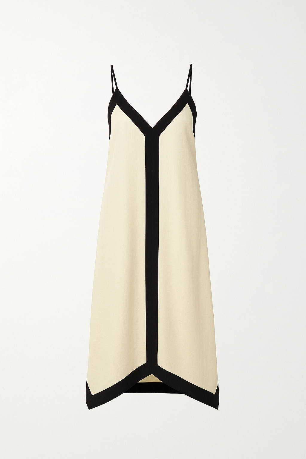 Robe Longue Color Block | Fluide | Élégante et Chic