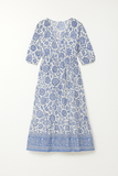 Robe Midi Fleurie | Élégante | Légère & Aérée