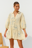 Robe Chemise en Lin | Coupe Décontractée | Légère et Élégante