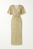 Robe Longue Portefeuille en Satin | Élégante | Chic & Sophistiquée