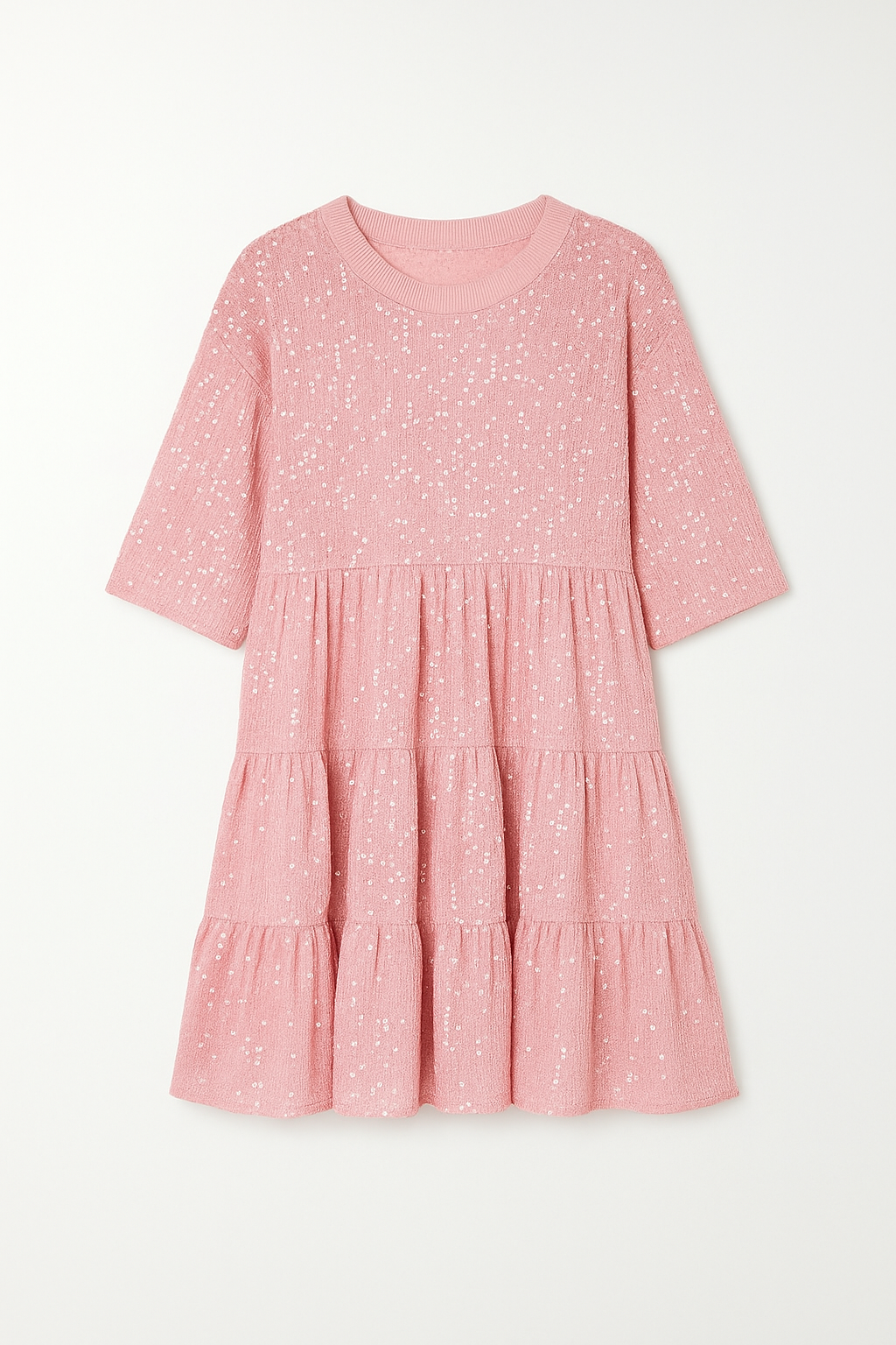 Robe Mini Oversize à Sequins | Brillante & Tendance | Parfaite pour les Soirées