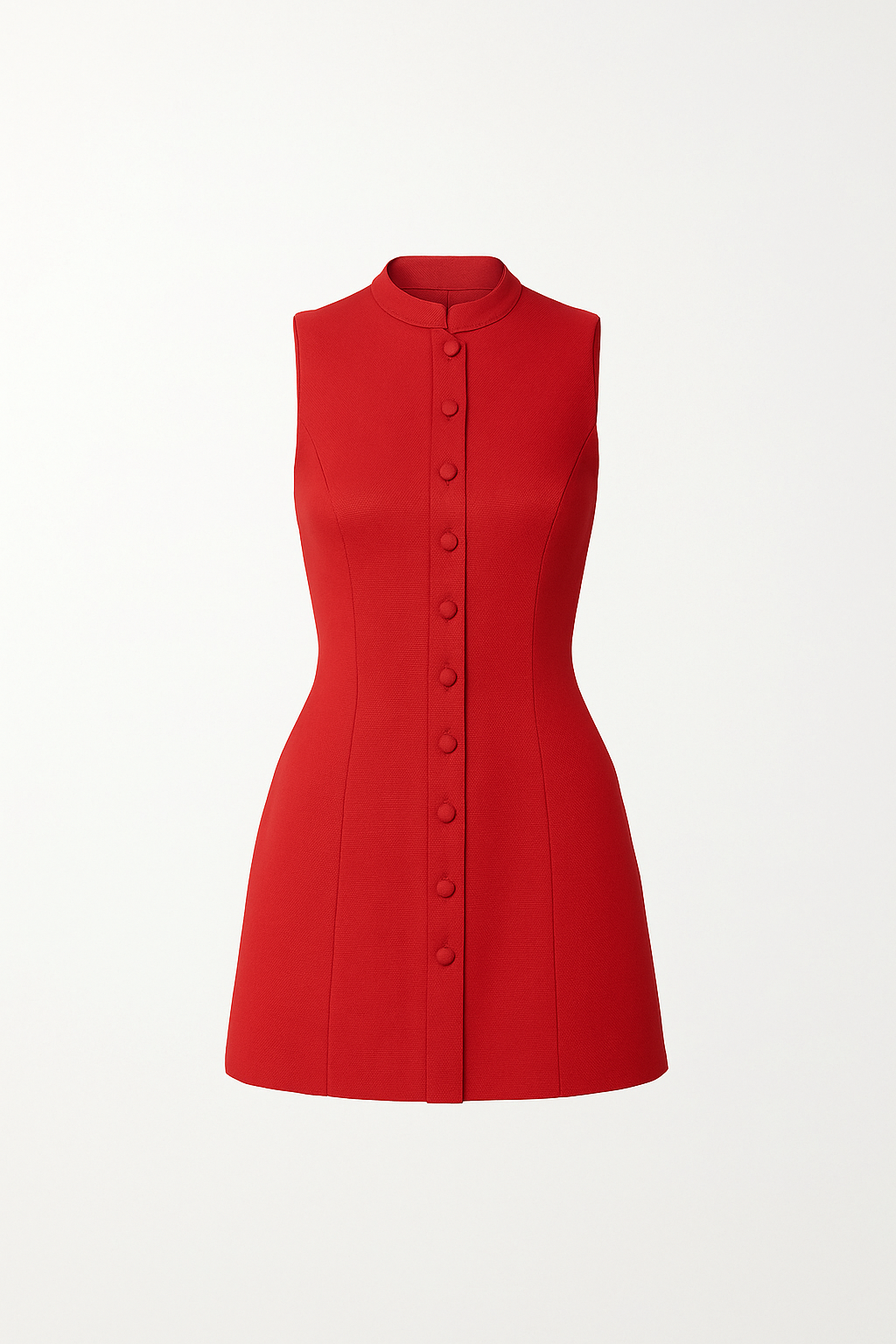 Robe Mini à Boutons | Charme Vintage | Audace et Élégance