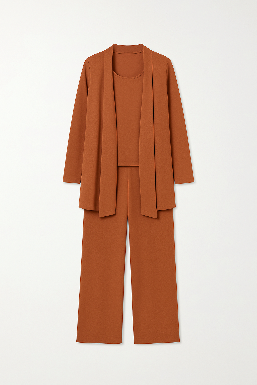 Ensemble Élégant Trois Pièces | Chic & Confortable | Parfait du Jour au Soir