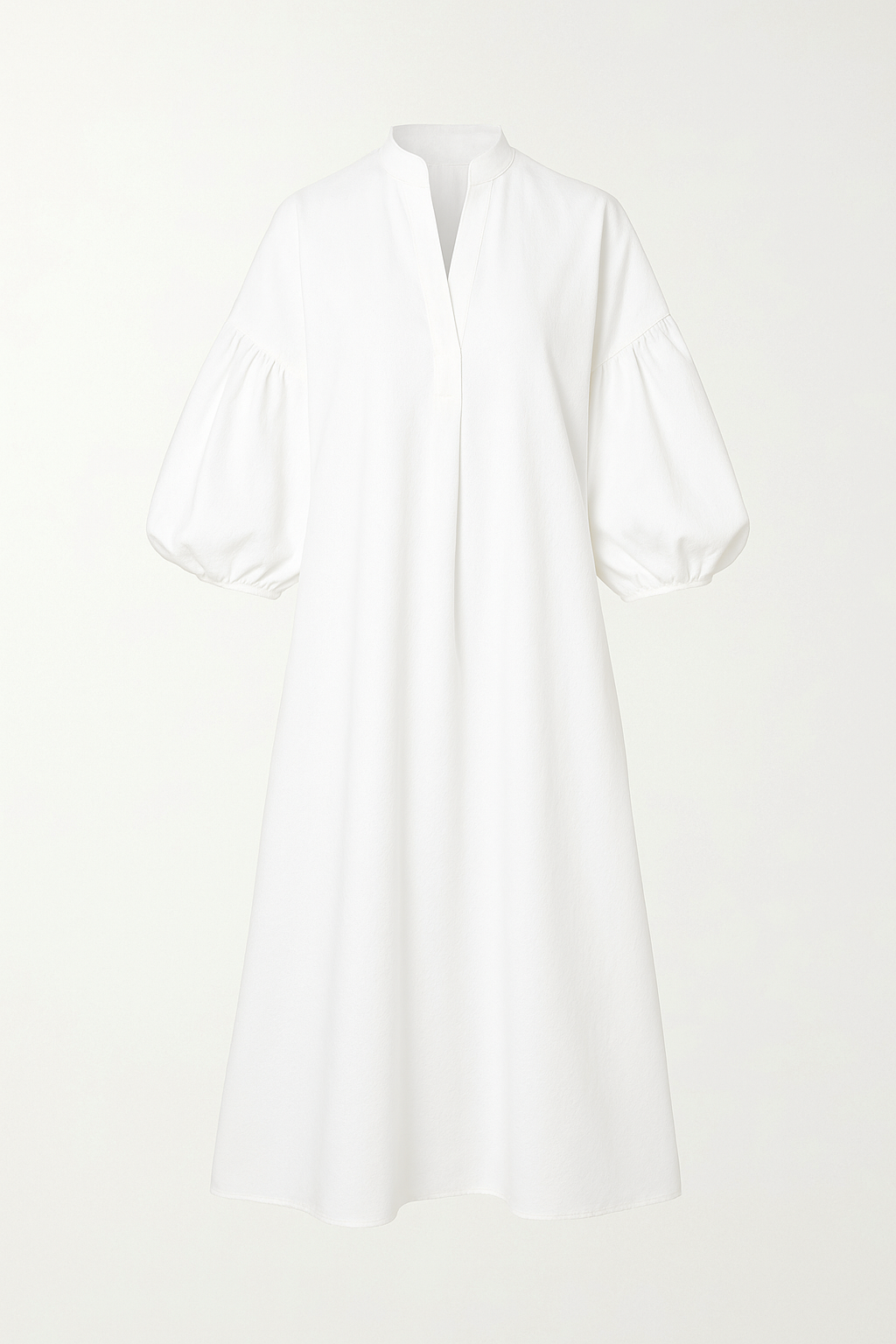 Robe Élégante à Manches Ballon | Chic Intemporel | Sophistication Sans Effort