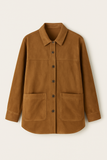 Veste Chemise en Daim | Chic | Douce & Polyvalente