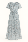 Robe Longue Fleurie | Élan Romantique | Élégance Sans Effort