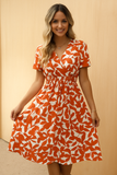 Robe Portefeuille Fleurie | Tissu Léger | Élégante et Féminine