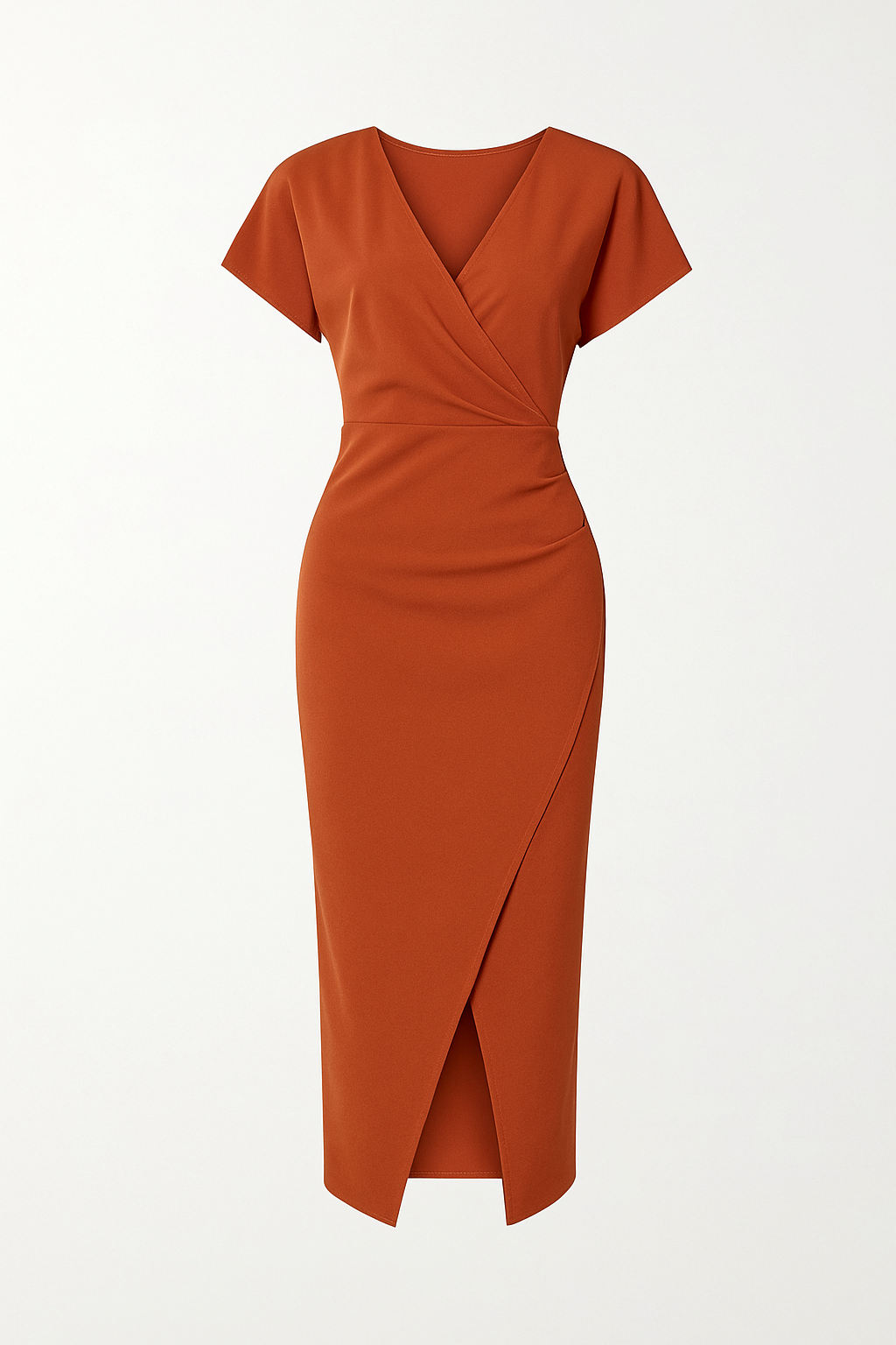Robe Midi Portefeuille Élégante | Chic & Féminine | Parfaite pour Toutes les Occasions