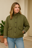 Veste Matelassée | Chic & Confortable | Style Décontracté et Élégant