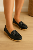 Mocassins en Cuir avec Glands | Classiques | Confortables & Élégants