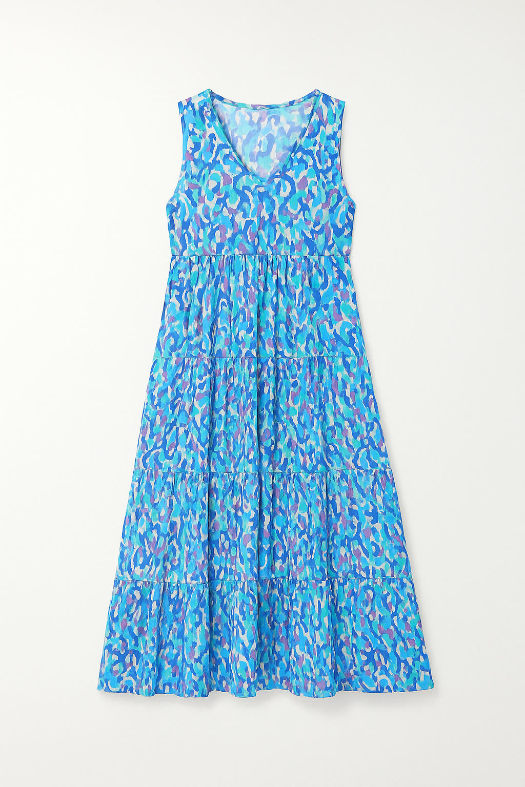 Robe Longue Bohème Sans Manches | Fluide | Incontournable d'Été