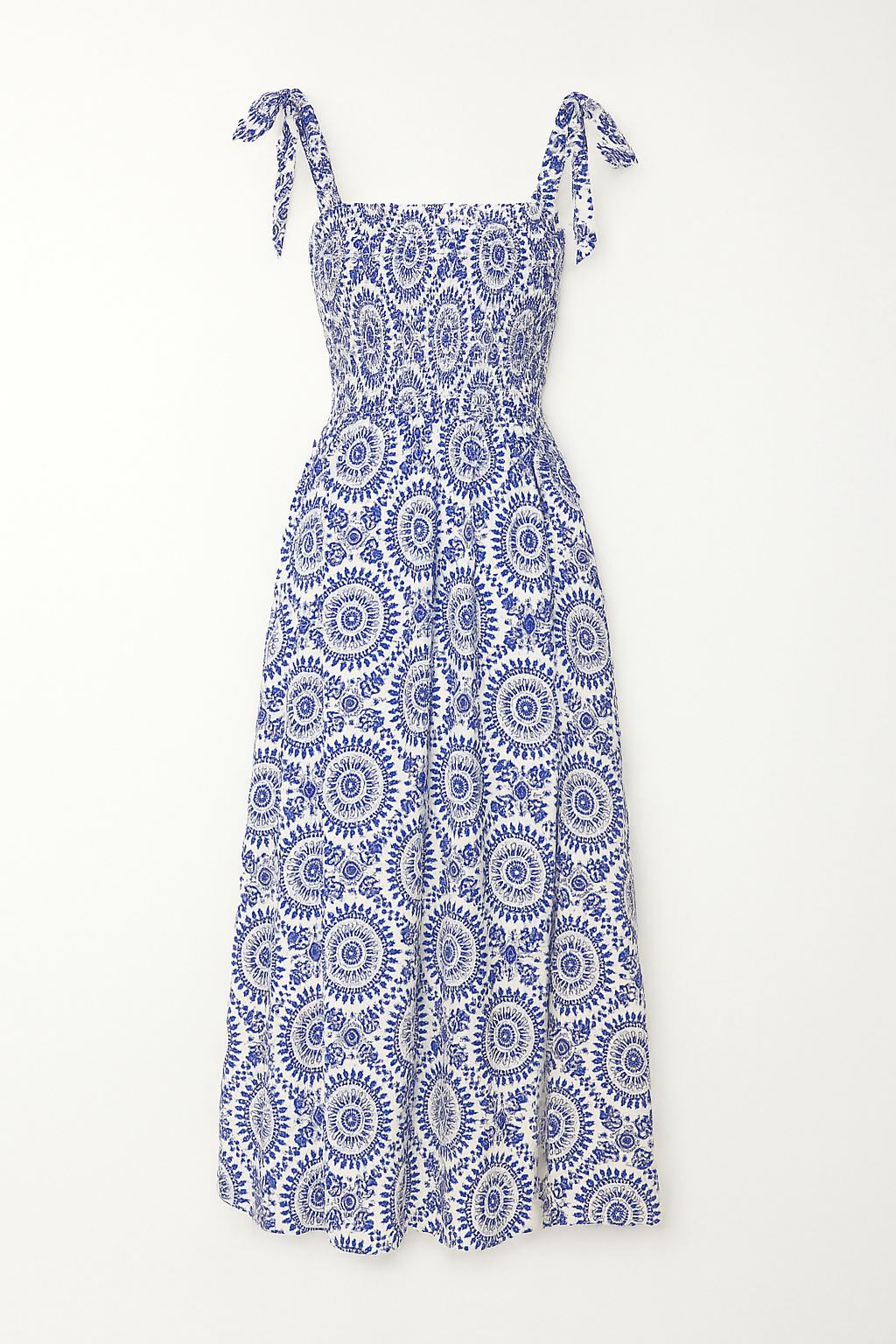 Robe Longue Bohème d'Été | Mélange de Coton | Élégante et Aérienne