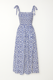 Robe Longue Bohème d'Été | Mélange de Coton | Élégante et Aérienne