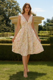 Robe Midi Vintage Sans Manches Fleurie | Romantique | Élégance Légère
