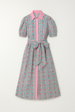 Robe Midi Bohème Fleurie Boutonnée | Mélange de Coton | Vive et Féminine