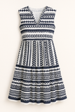 Robe Mini d'Été Sans Manches | Mélange de Coton | Légère et Décontractée