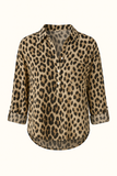 Blouse Imprimé Léopard | Audacieuse & Chic | Style Intemporel