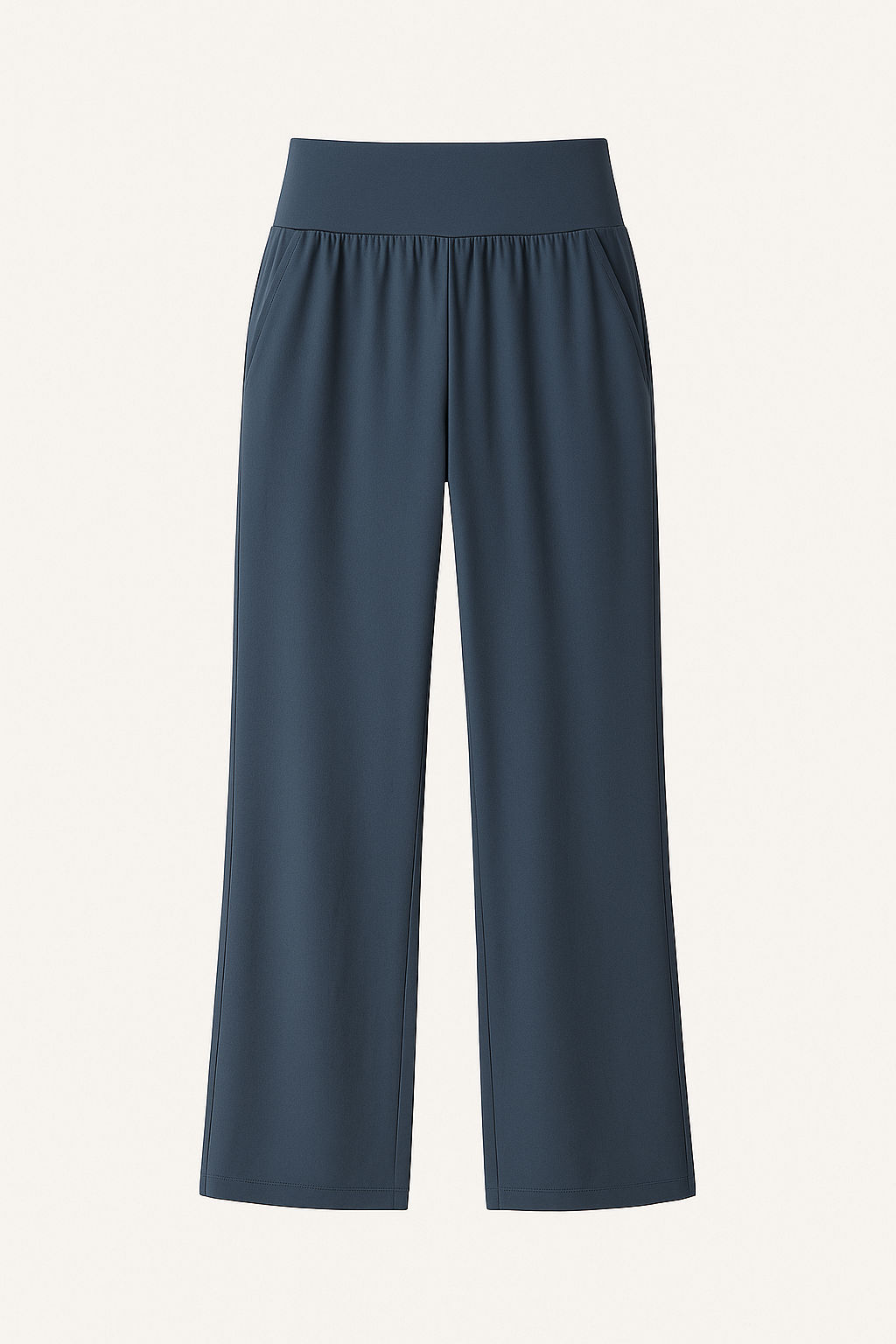 Pantalon Taille Haute à Jambes Larges | Polyvalent | Confortable et Moderne