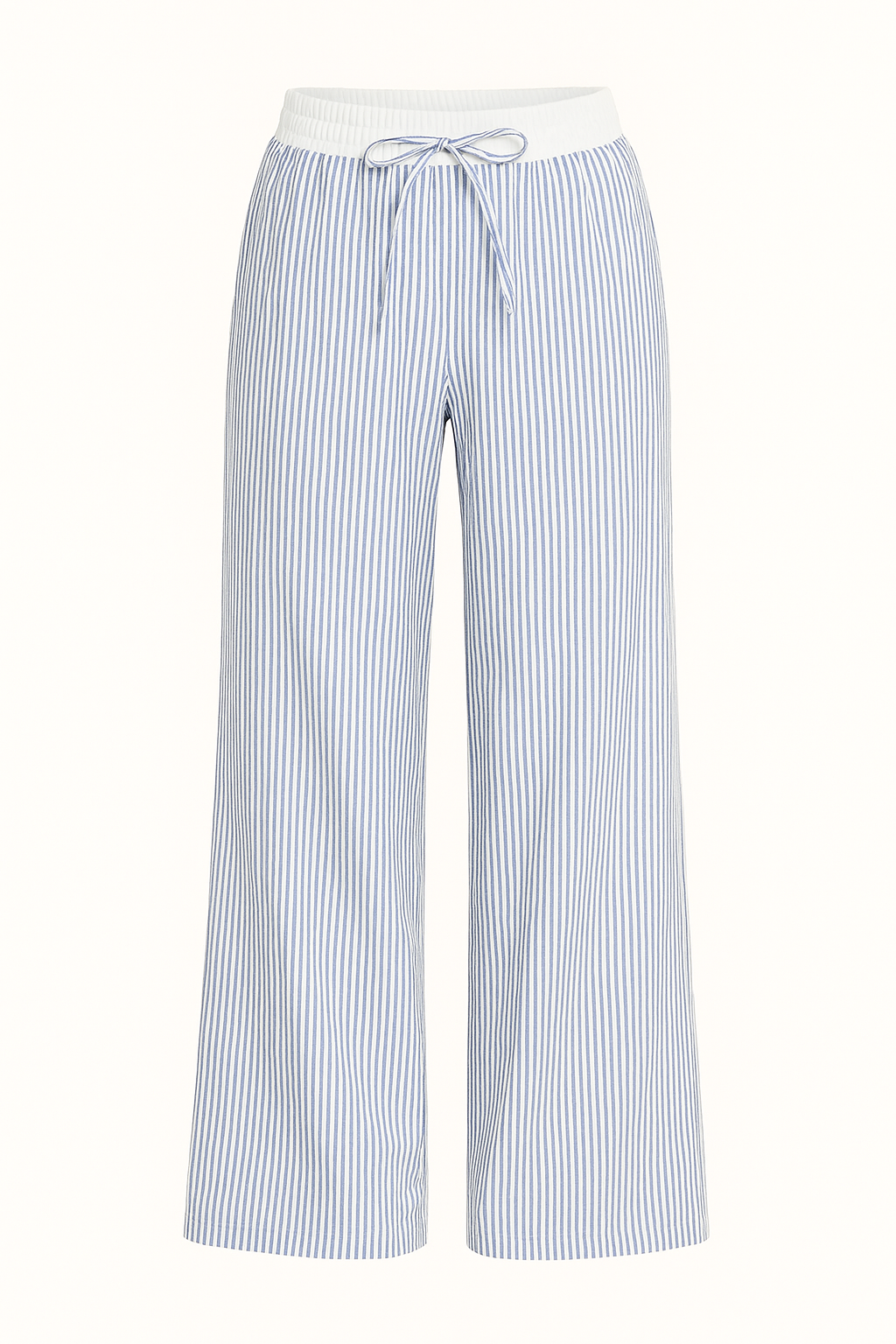 Pantalon Large Rayé | Léger & Stylé | Confort Sans Effort