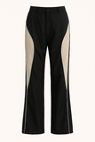 Pantalon Jogger Large Bicolore | Sportif | Tendance et Audacieux
