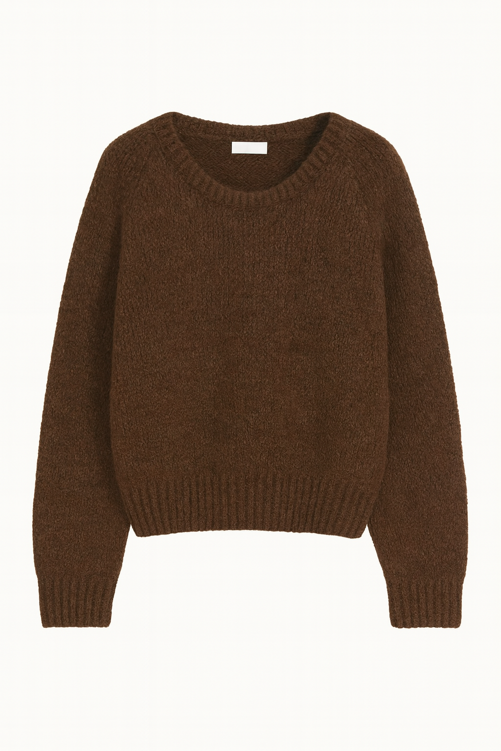 Pull col rond oversize | Maille douce | Coupe décontractée | Style urbain