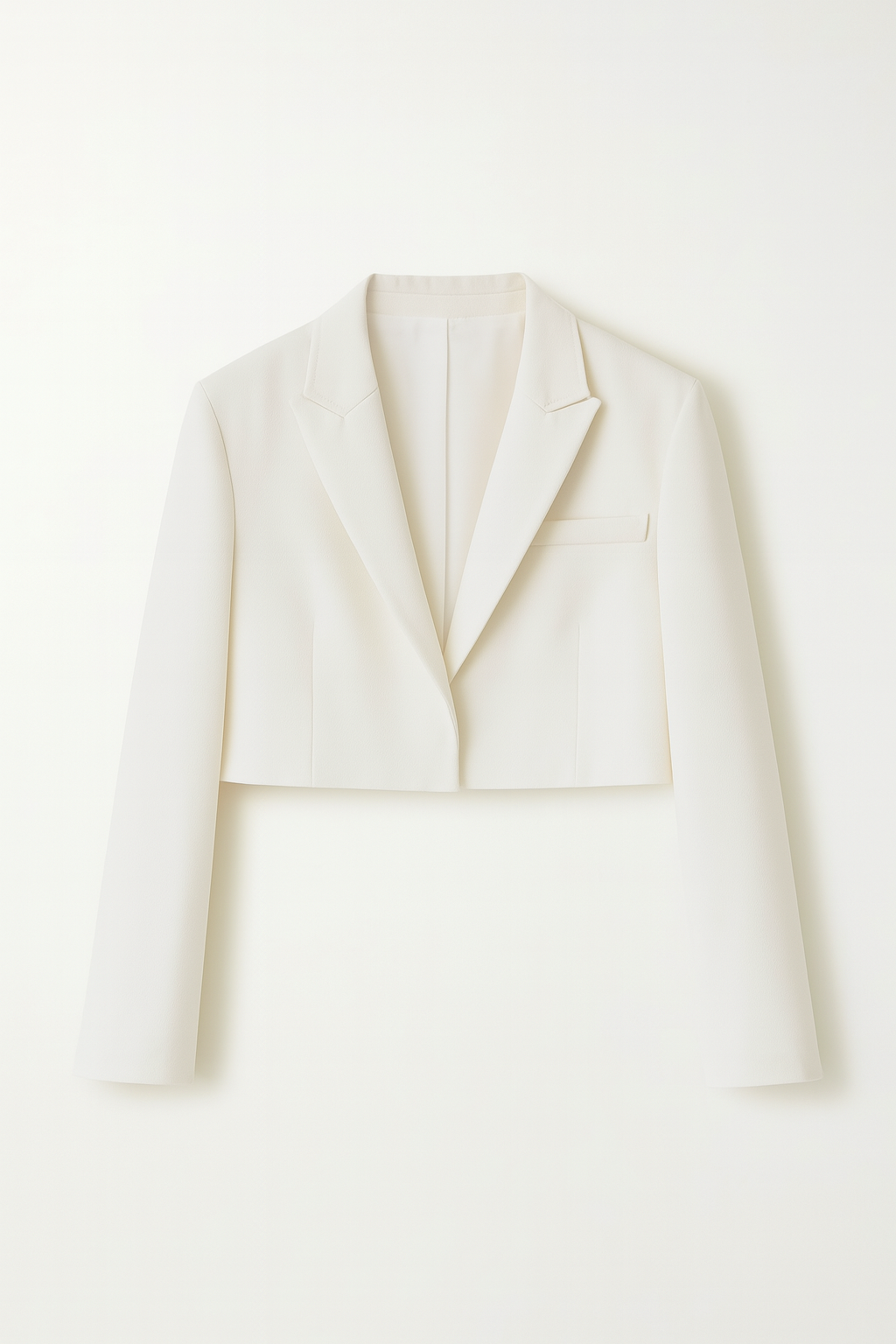 Blazer Court Femme | Col Tailleur Structuré | Coupe Épurée | Style Moderne Polyvalent
