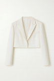 Blazer Court Femme | Col Tailleur Structuré | Coupe Épurée | Style Moderne Polyvalent