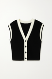 Gilet Tricoté Sans Manches | Chic | Élégant & Polyvalent