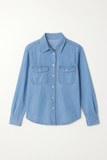 Chemise en Jean | Coupe Classique | Basique Décontracté du Quotidien