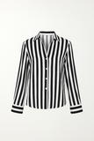 Chemise Rayée Boutonnée | Classique | Élégante et Polyvalente