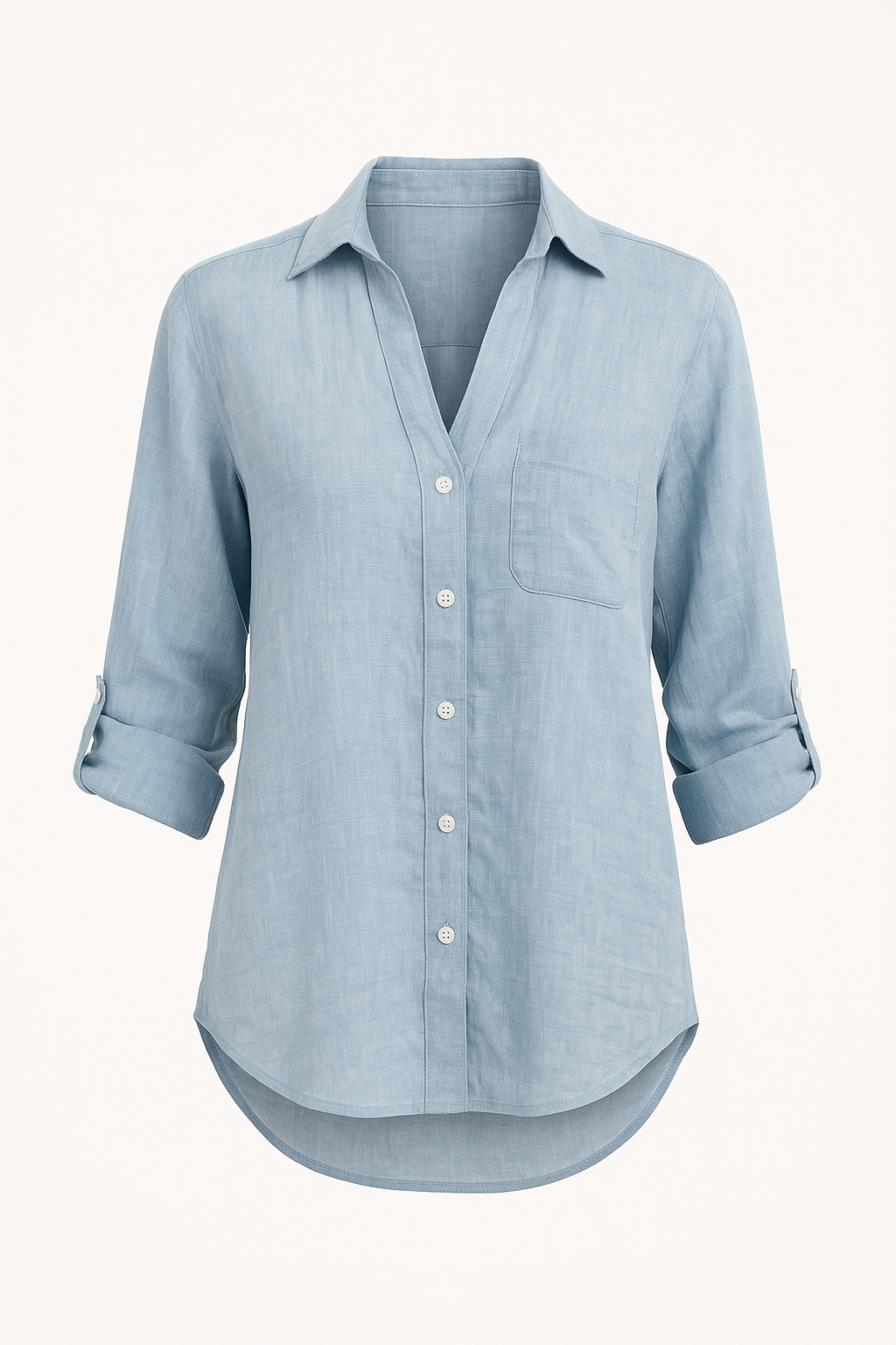 Chemise en Lin Boutonnée | Légère & Respirante | Élégance Décontractée