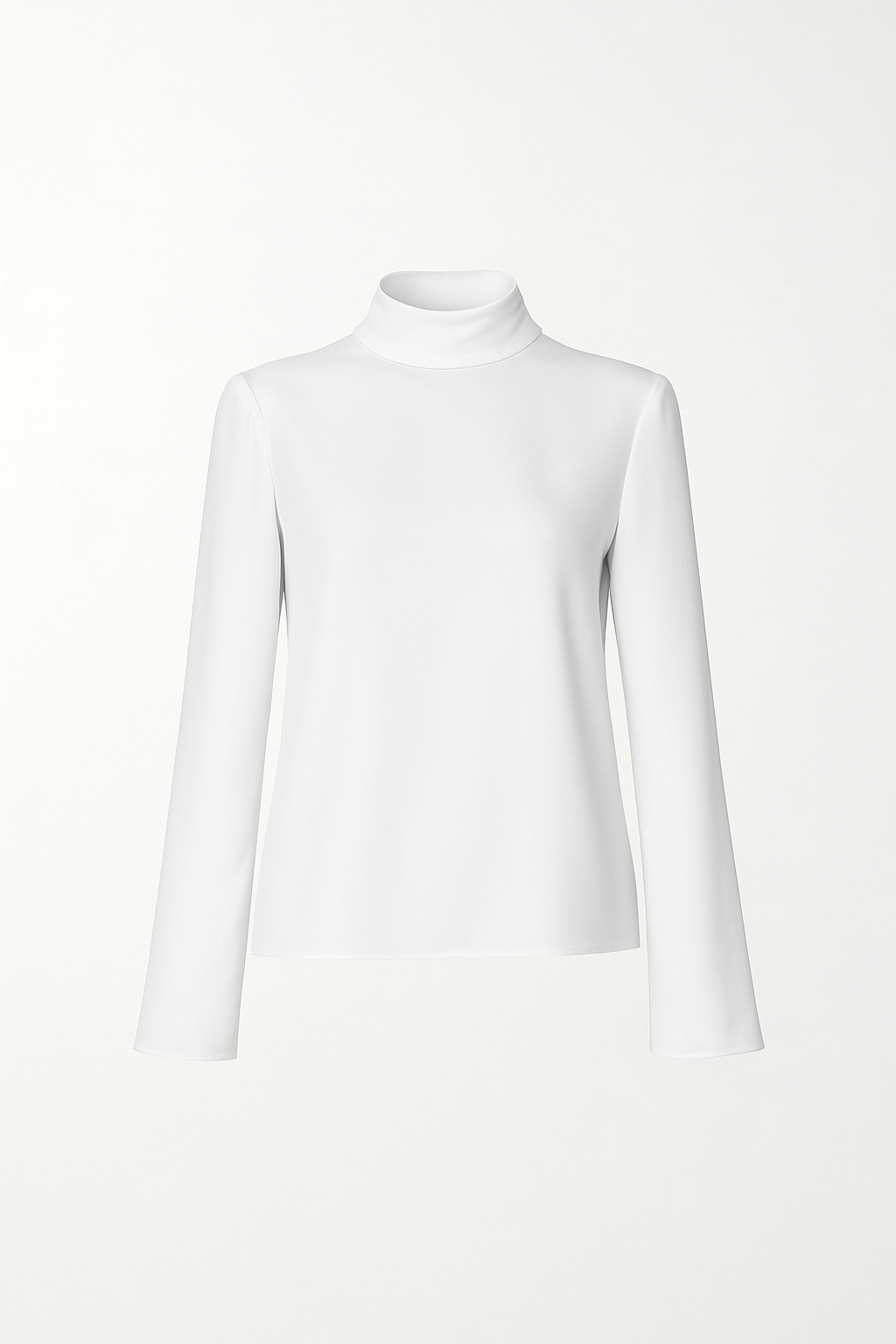Blouse Satinée Col Haut | Élégante & Intemporelle | Parfaite pour un Look Chic & de Soirée