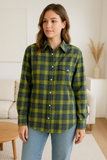 Chemise Oversize à Carreaux | Décontractée et Tendance | Parfaite pour Superposer
