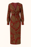 Robe Midi Imprimée Bohème | Élégante | Chic & Fluide