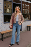 Veste Matelassée Fleurie | Douce & Stylée | Inspiration Vintage