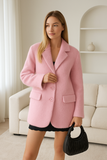 Veste Blazer en Fausse Fourrure | Coupe Oversize | Douce et Tendance