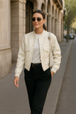 Veste Bomber Courte | Légère & Tendance | Casual-Chic