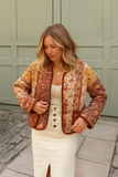 Veste Matelassée Patchwork | Bohème | Colorée et Confortable