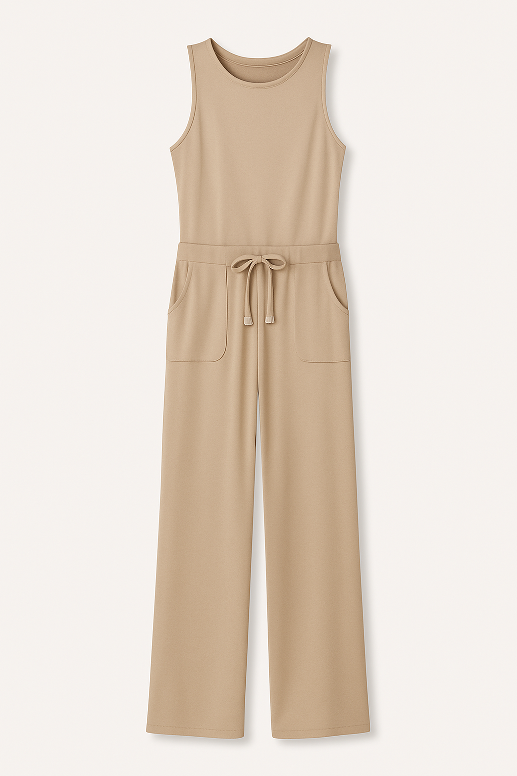 Ensemble Deux Pièces Sans Manches | Débardeur & Pantalon Large | Élégant & Décontracté