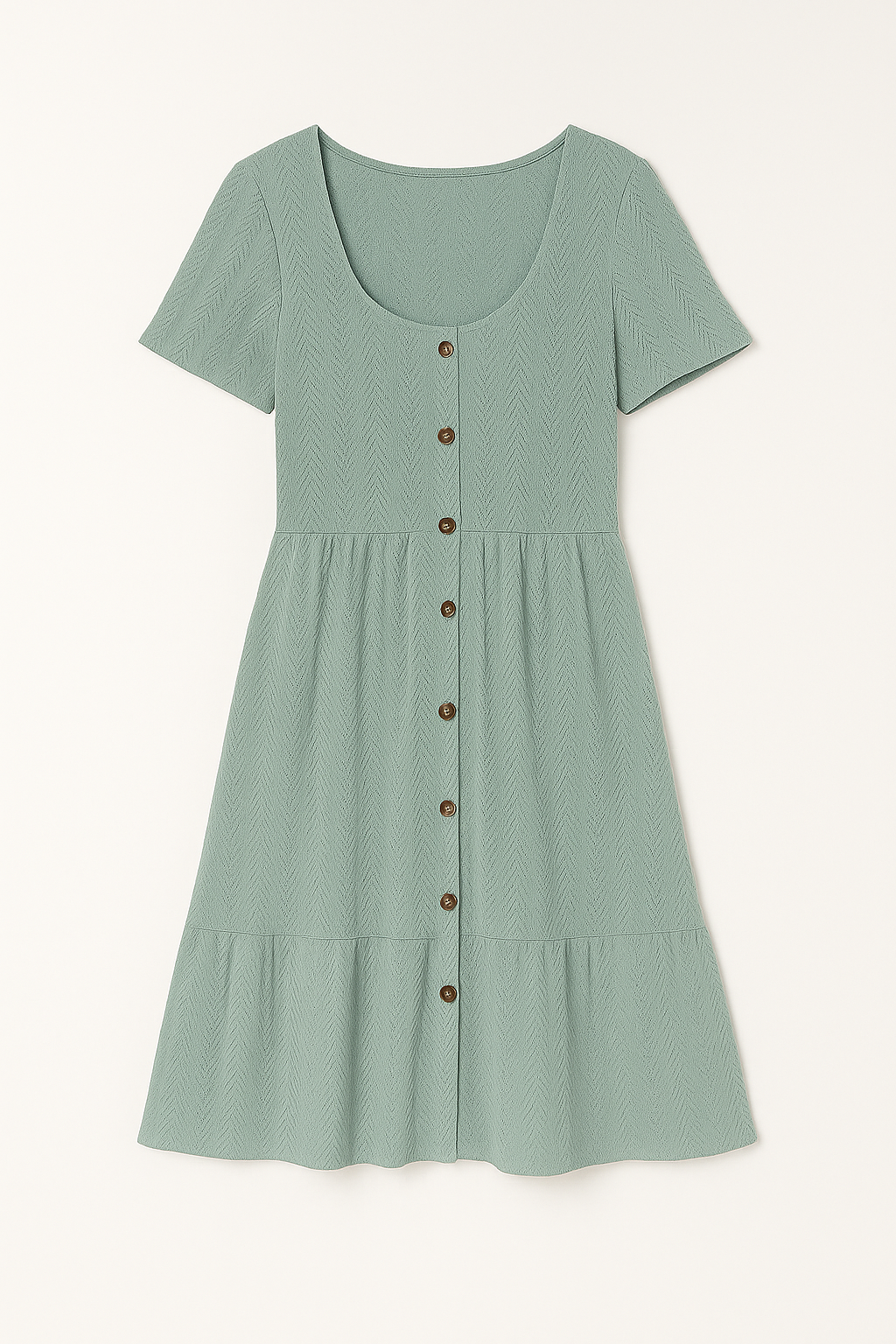 Robe Boutonnée d'Été | Légère & Féminine | Élégance Décontractée
