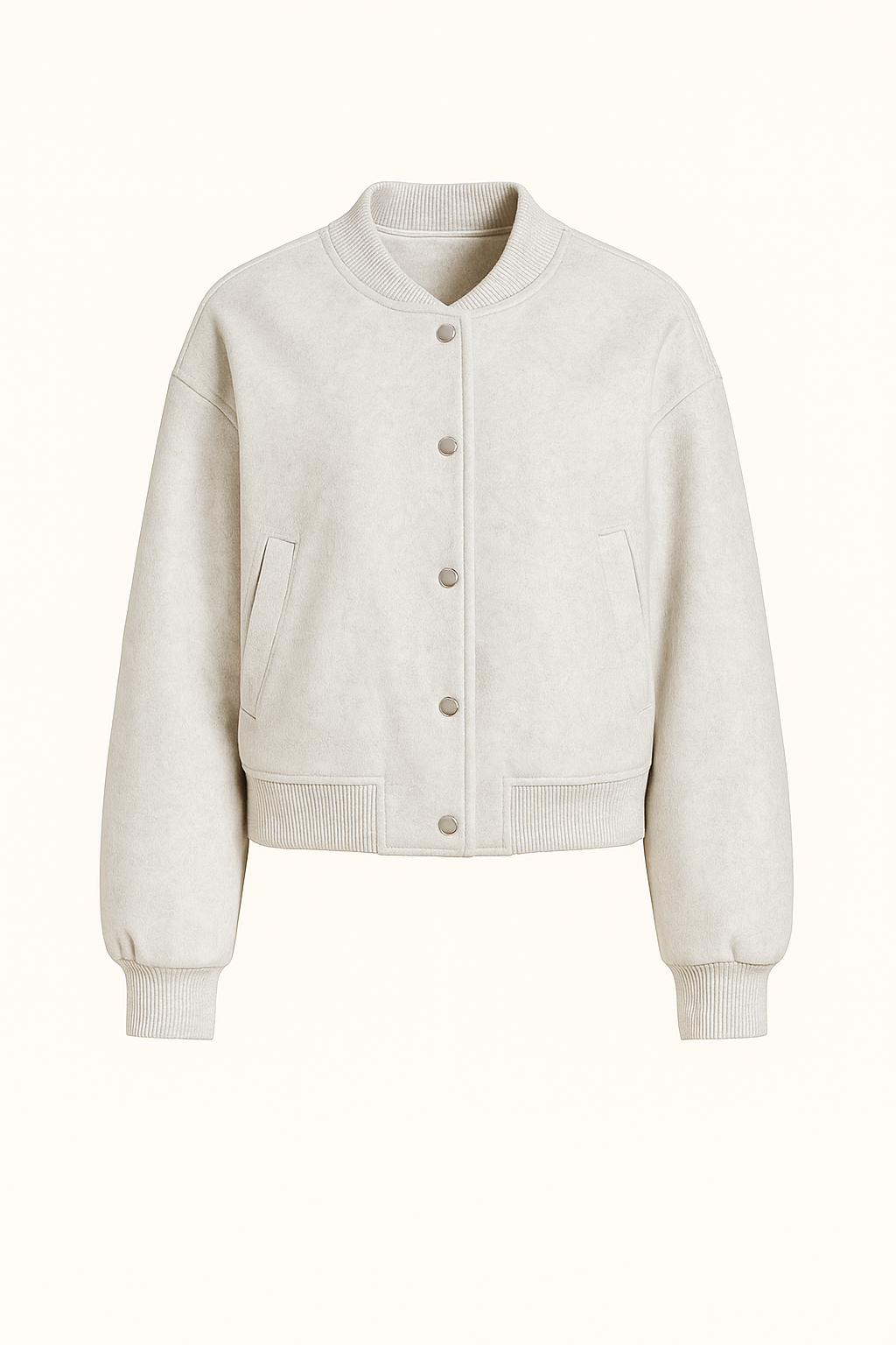 Veste Bomber en Laine | Classique & Confortable | Style Intemporel