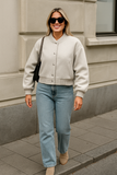 Veste Bomber en Laine | Classique & Confortable | Style Intemporel