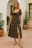 Robe Midi à Épaules Dénudées | Élégante | Parfaite pour l'Été