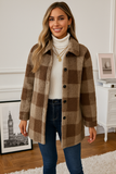 Veste en Sherpa à Carreaux | Douillette & Tendance | Idéale pour l’Hiver